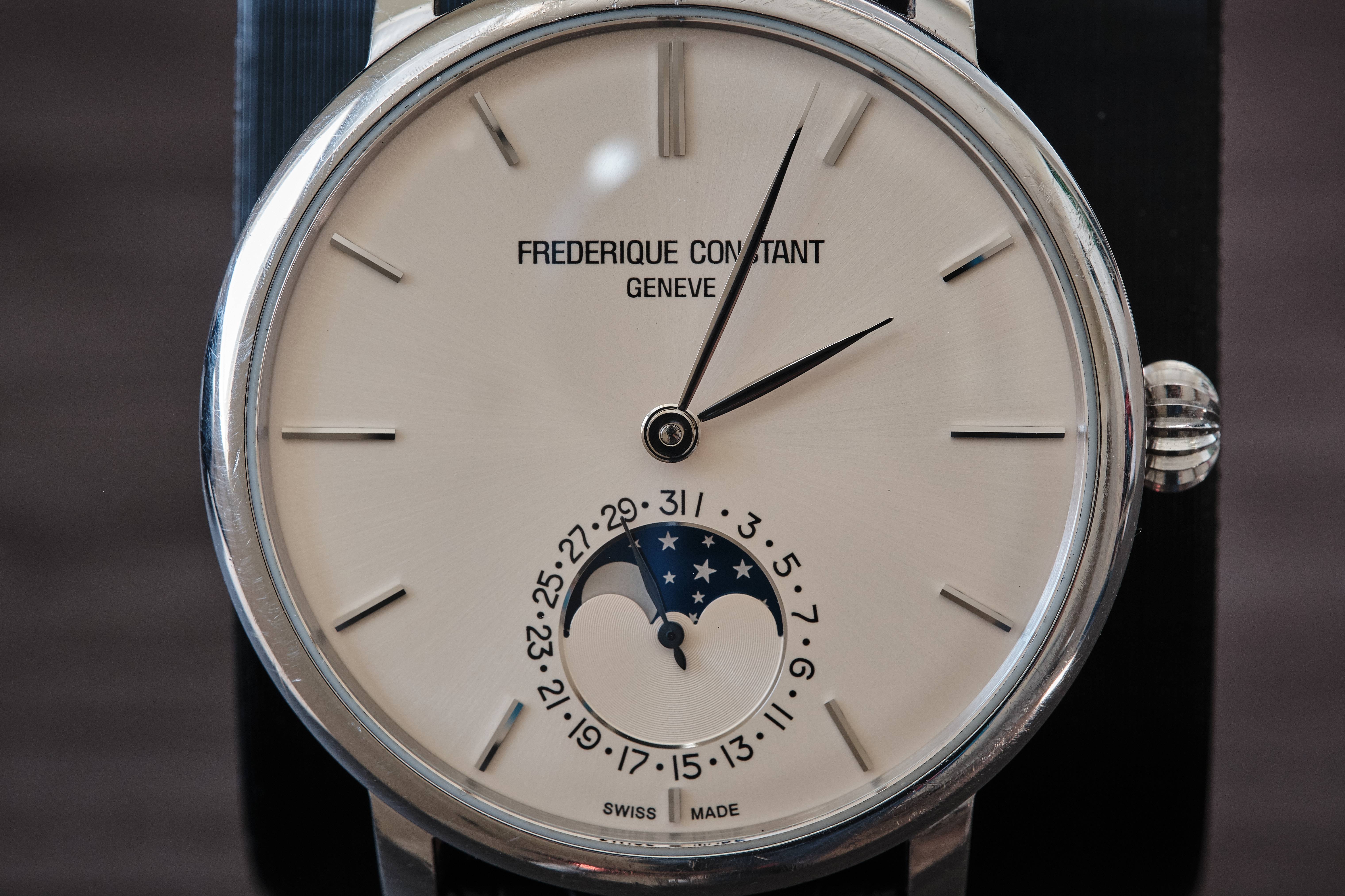 WTS Frederique Constant Slimline Moonphase FC 705BG4S6 Automatic