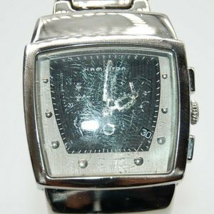 Hamilton Everest Chronograph 6333 Stainless Steel Watch! Rare