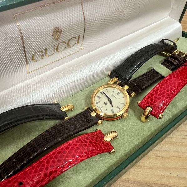 Gucci Sherry Line Ivory Round Dial watch | WatchCharts Marketplace
