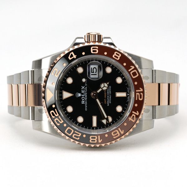 Rolex GMT-Master II Oyster Perpetual Wristwatch Rootbeer 126711CHNR ...