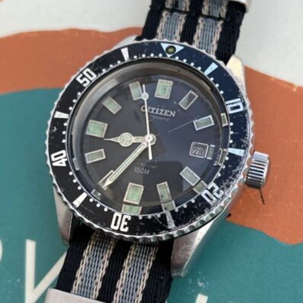 vintage Citizen Challenge Diver 52-0110 Pakistan Air Force PAF Issued ...