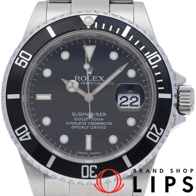 Rolex Submariner Date Roulette Warranty 2010.05 16610 V SS