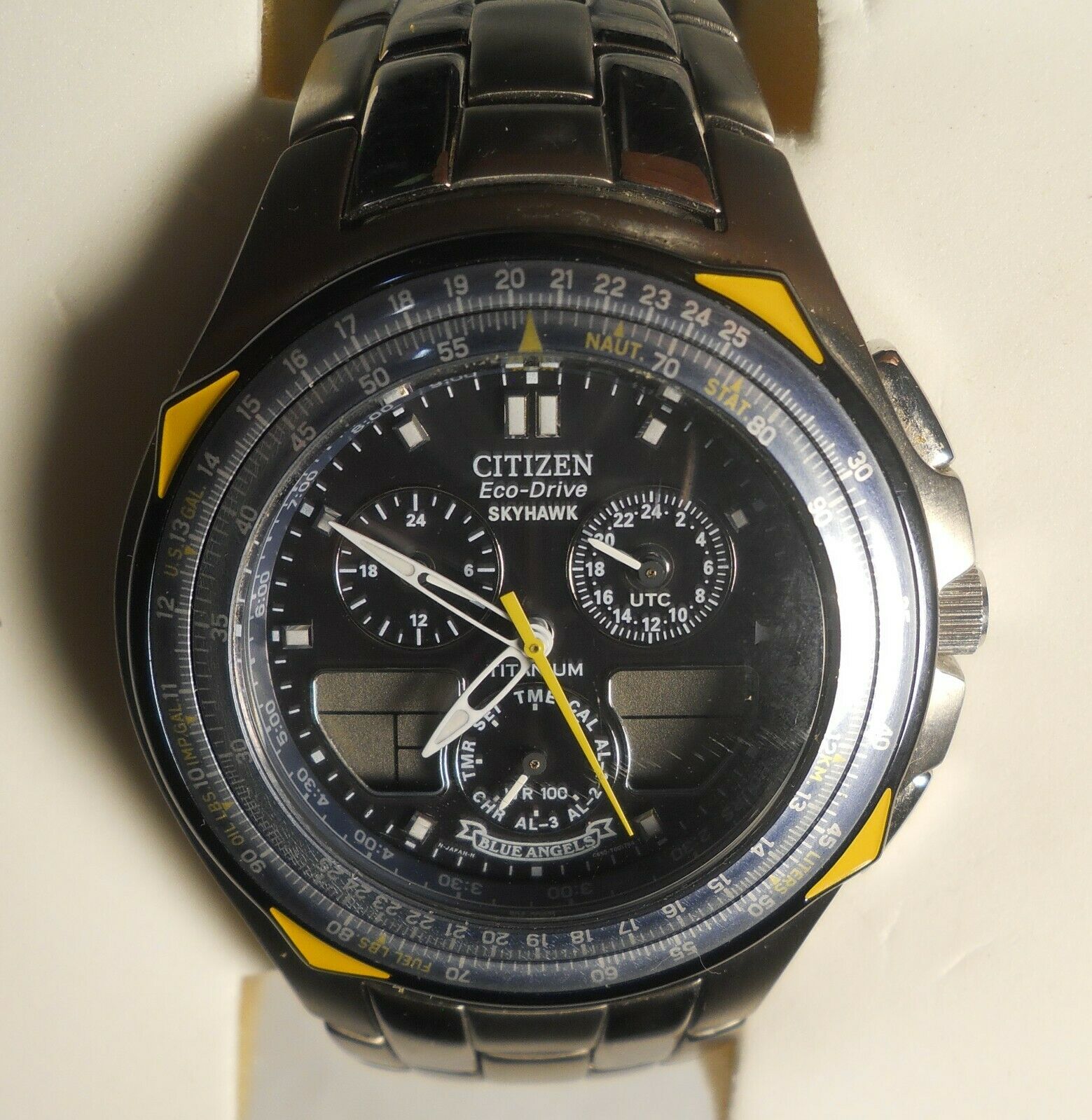 Citizen eco drive skyhawk sale manual c650