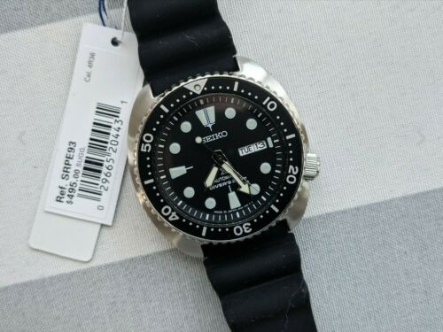 Seiko SRPE93 Prospex Automatic Diver (Made in Japan) inside dial