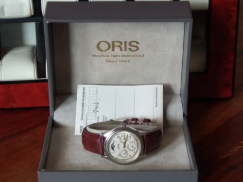 Oris complication moonphase gmt ref 7433 orologio fasi lunari