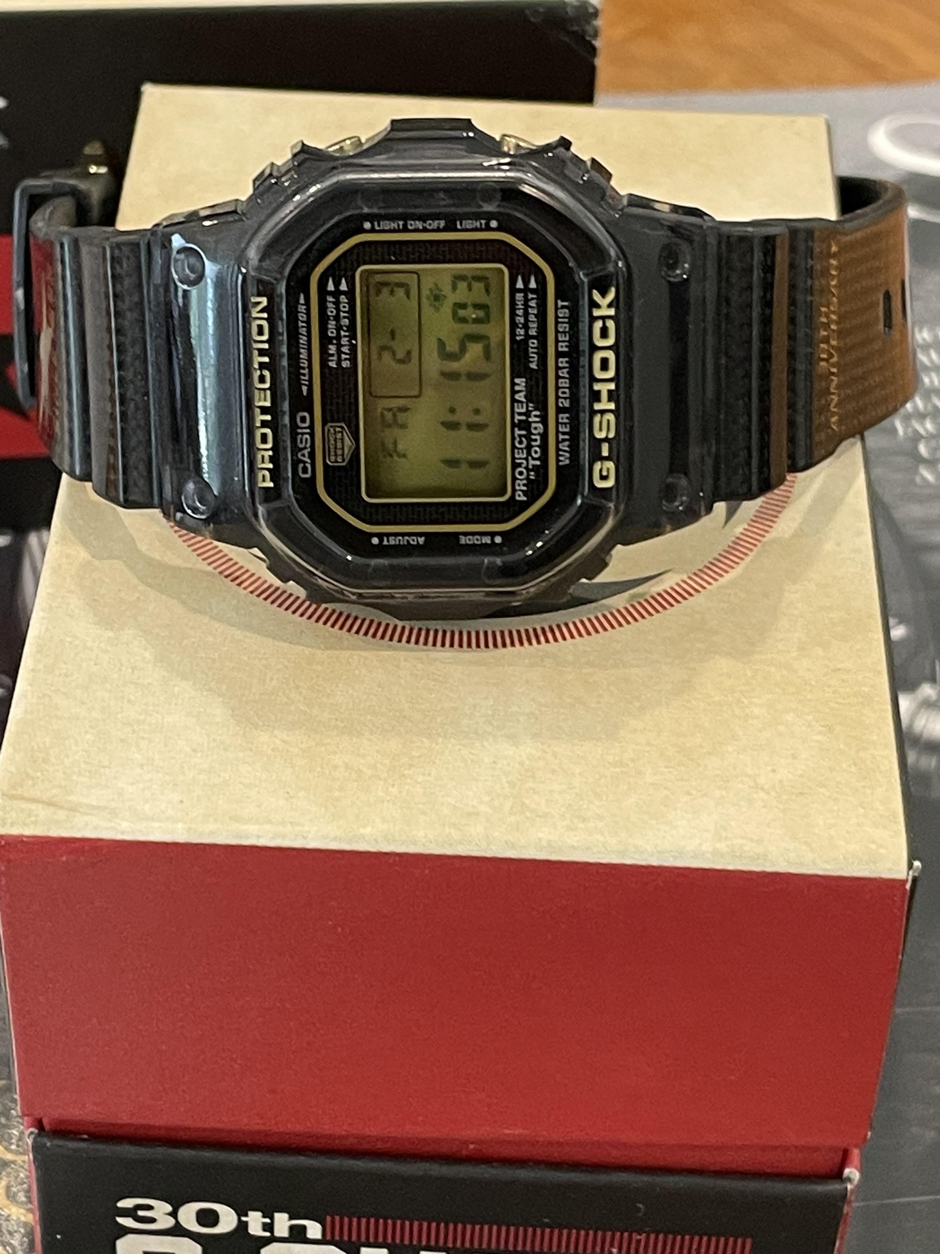 WTS] Casio G shock 30th Anniversary DW-5030D with Carbon Fiber  