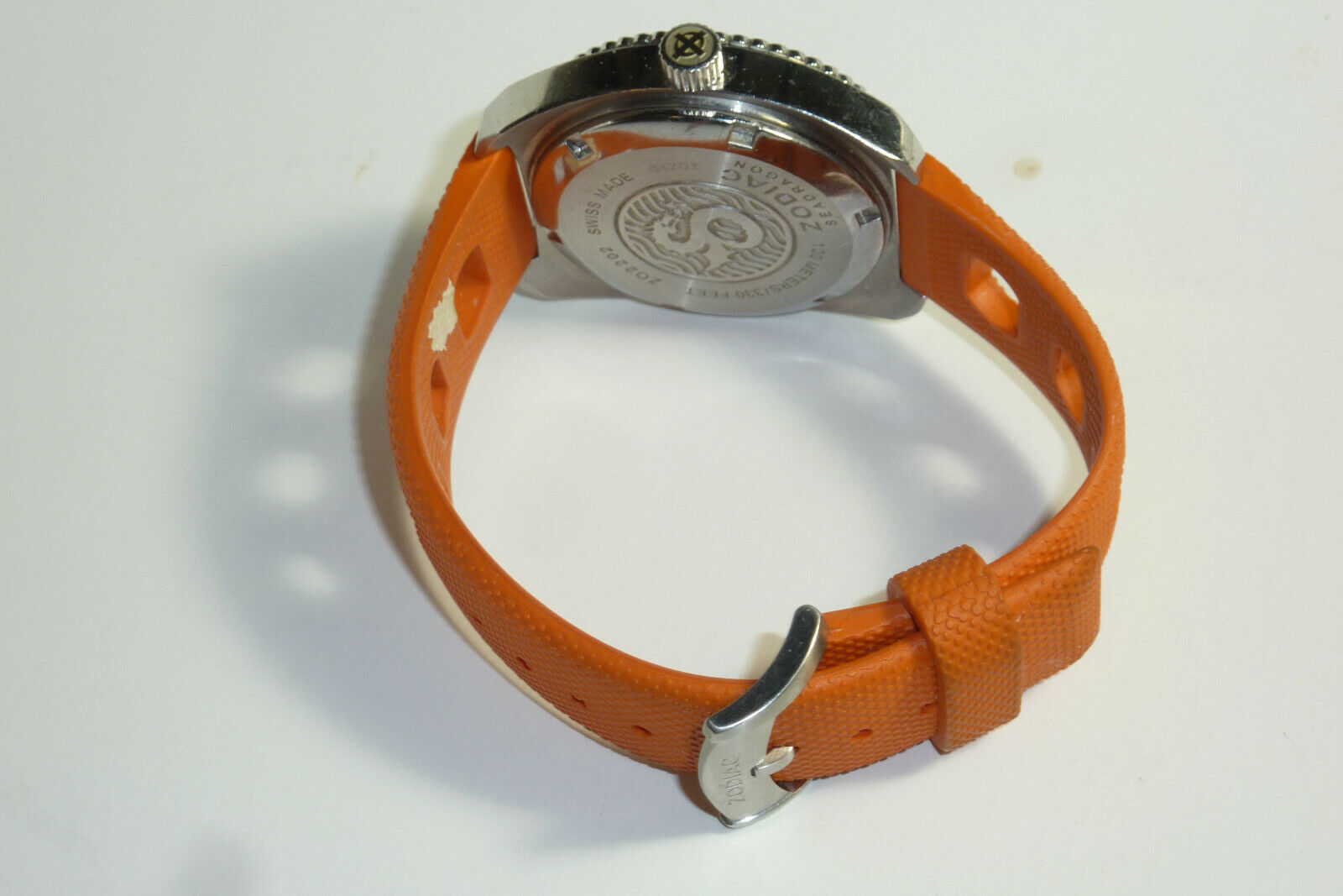 ZODIAC 1882 Wristwatch Z02022 Orange Seadragon Watch ZODIAC 1882 Wristwatch Z02022 Orange Seadragon Watch