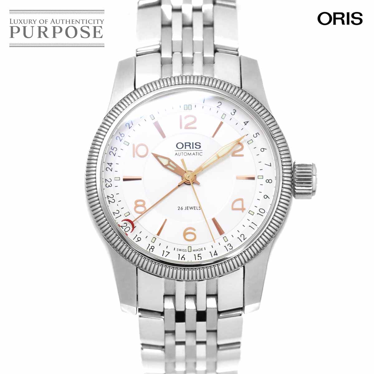 Oris ORIS Big Crown Pointer Date Men s Watch 7628 40 Silver Dial