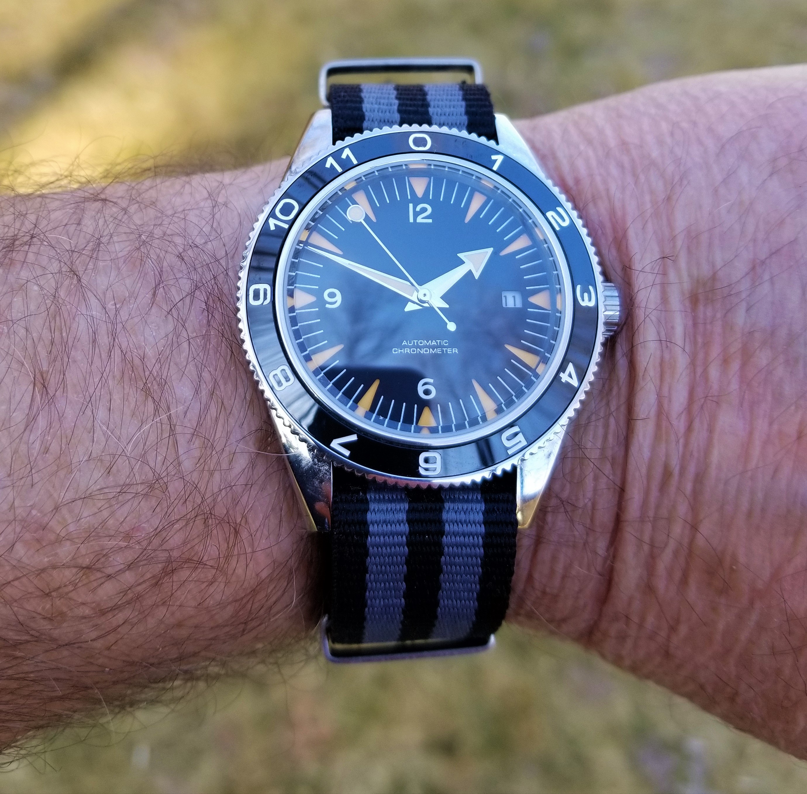 Homage Omega Seamaster 300 Spectre Limited Edition WatchCharts Marketplace