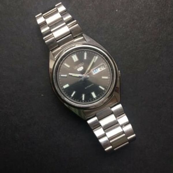 Seiko 5 Vintage 7s26-0480 Men's Watch Automatic DayDate