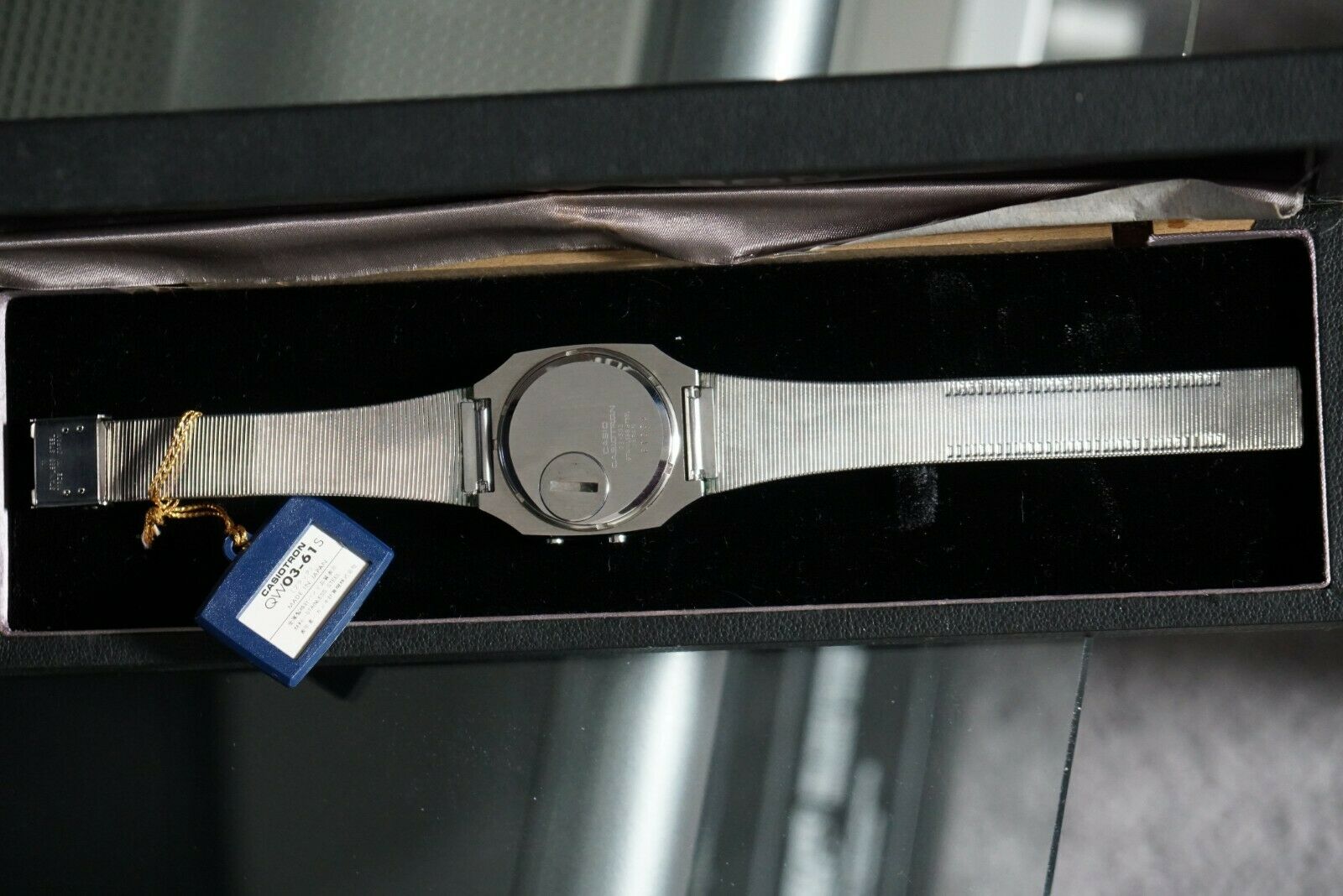 BOXED '76 Casio Casiotron 03-505 03-502 QW03 Vintage LCD Wrist