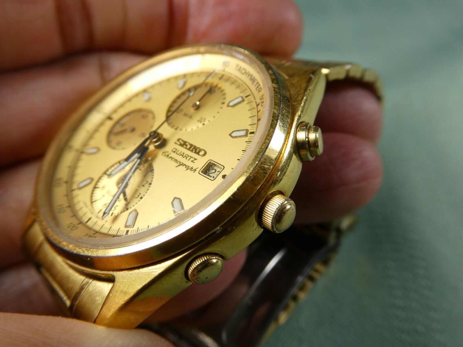 7T32-7B30 Seiko Chronograph Quartz SEIKO Watch 1- Working Not 