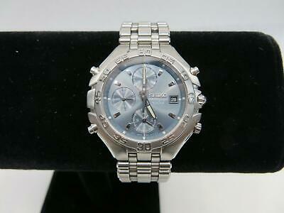 Men s SEIKO ARCADIA 7T32 6N60 Quartz Chronograph Watch 100M 8