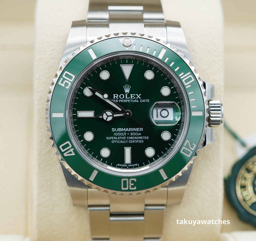 Hulk rolex outlet 2018