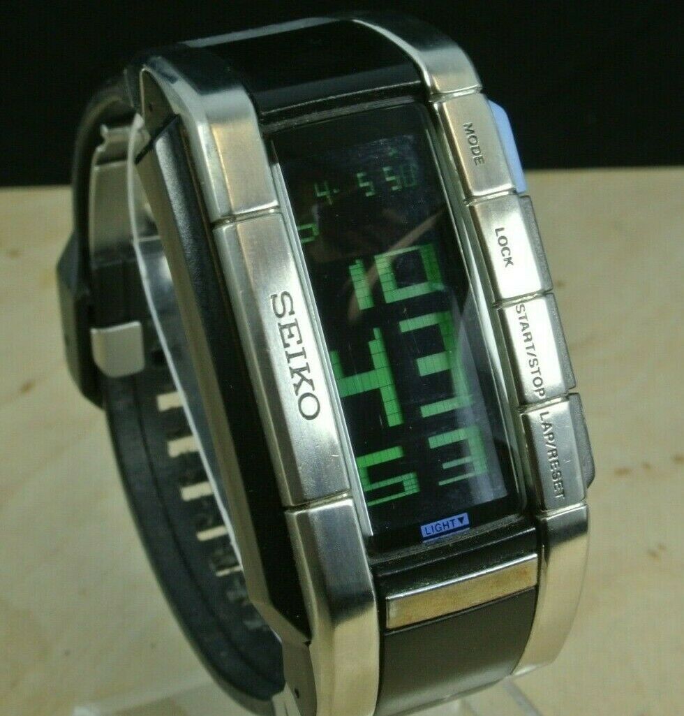 Seiko Final Fantasy Limited Edition Digital Watch, W444-4000 | WatchCharts