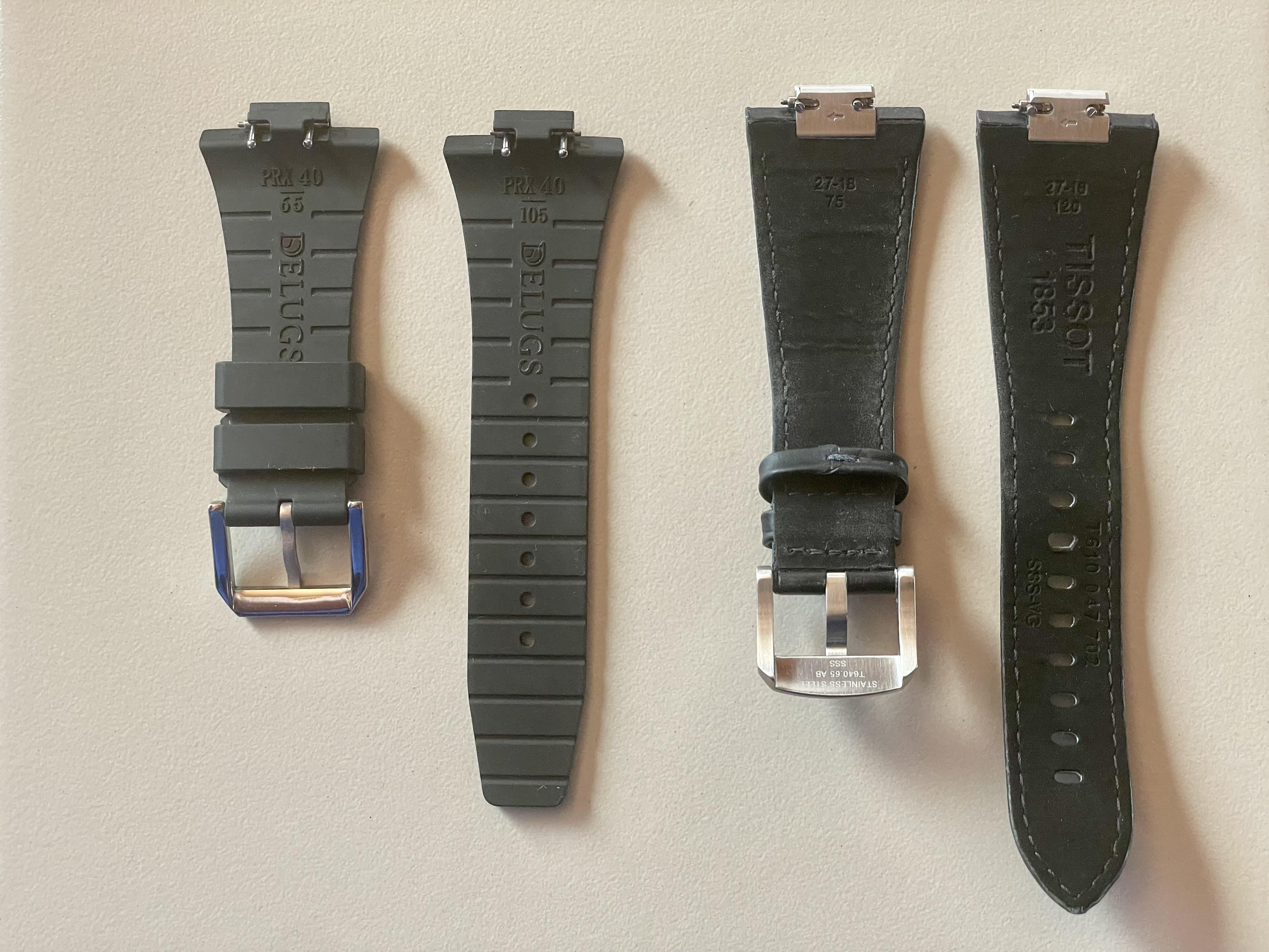 WTS Watch Strap Garage Sale Tissot PRX Straps Tissot and