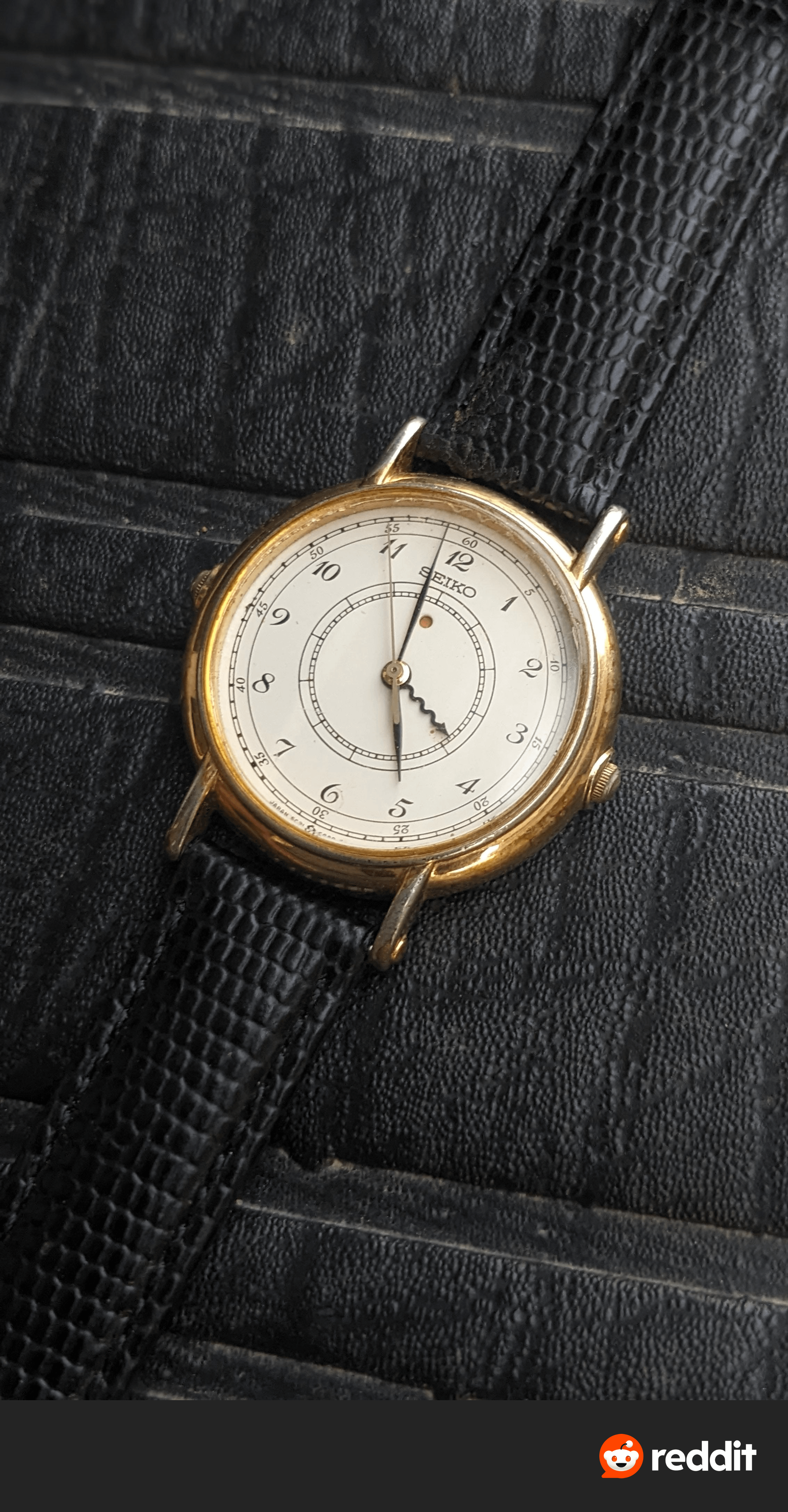 パ*ロ様 SEIKO アラームウォッチ クォーツ 腕時計 5C21-6000 wts] Seiko vintage 5c21-6000 alarm watch 1980's rare dress watch