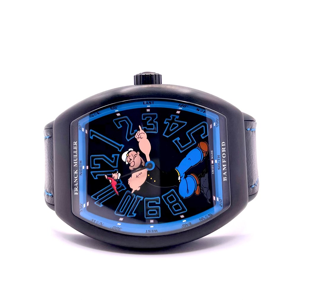 Franck Muller X BWD POPEYE Vanguard Black Titanium