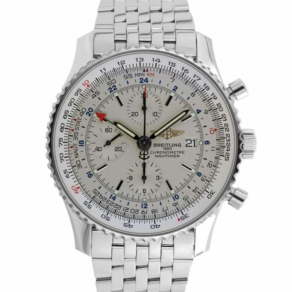Breitling Navitimer 1 Chronograph Gmt 46 4322 Price Guide And Specifications Watchcharts
