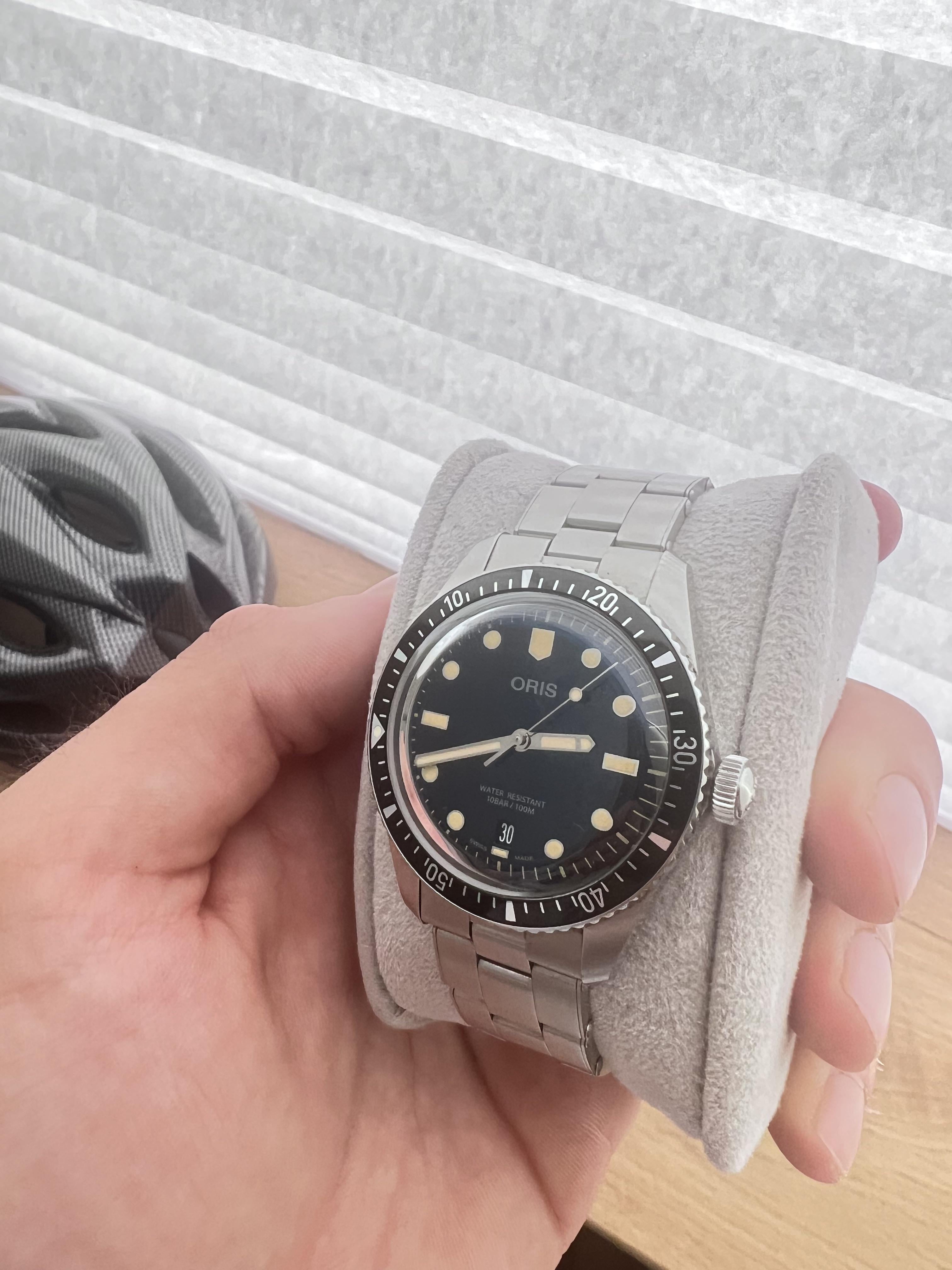 Oris 65 40mm clearance blue