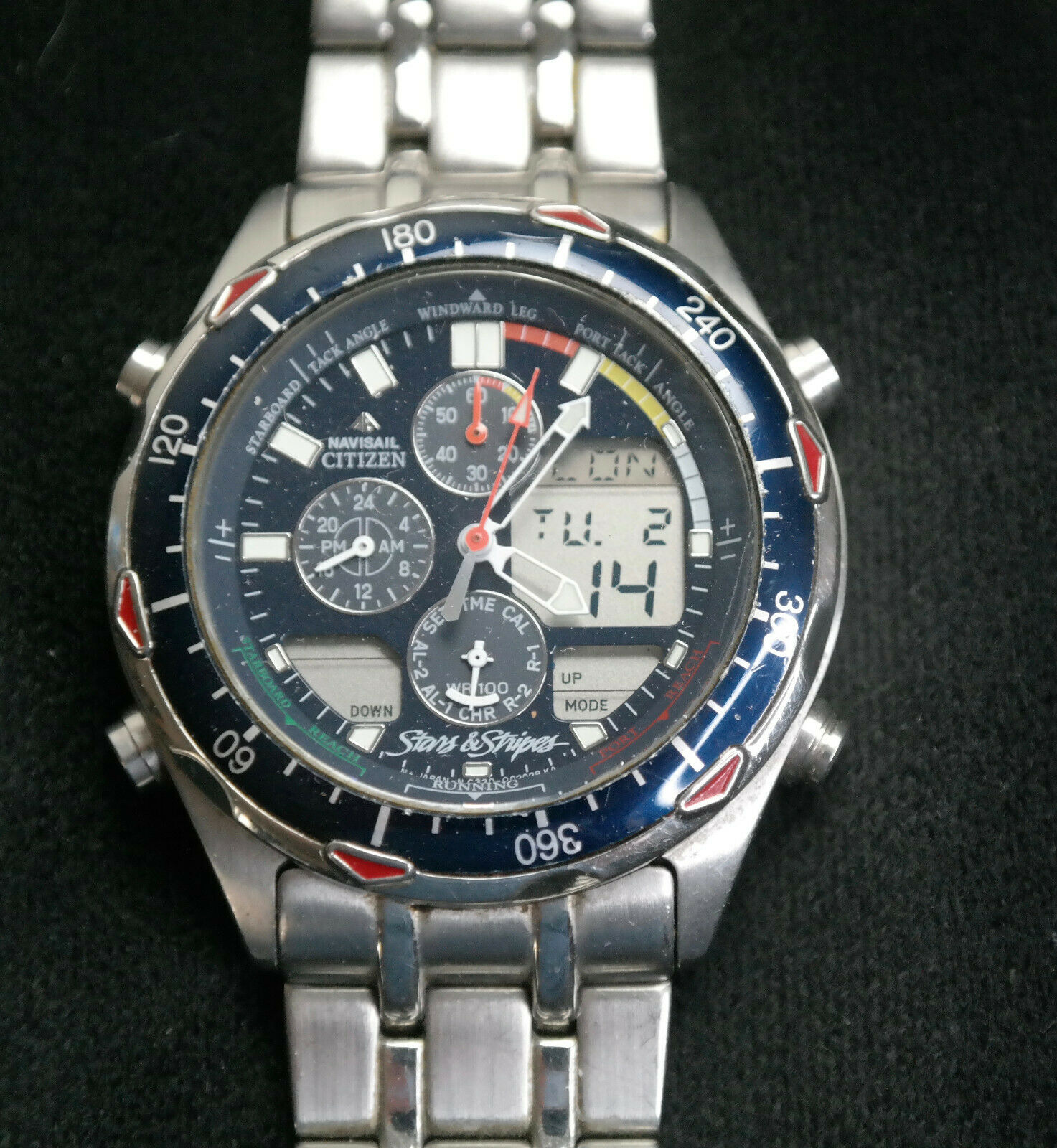 Citizen C320 Navisail Yachting Stars Stripes America s Cup 2000 Promaster WatchCharts Marketplace