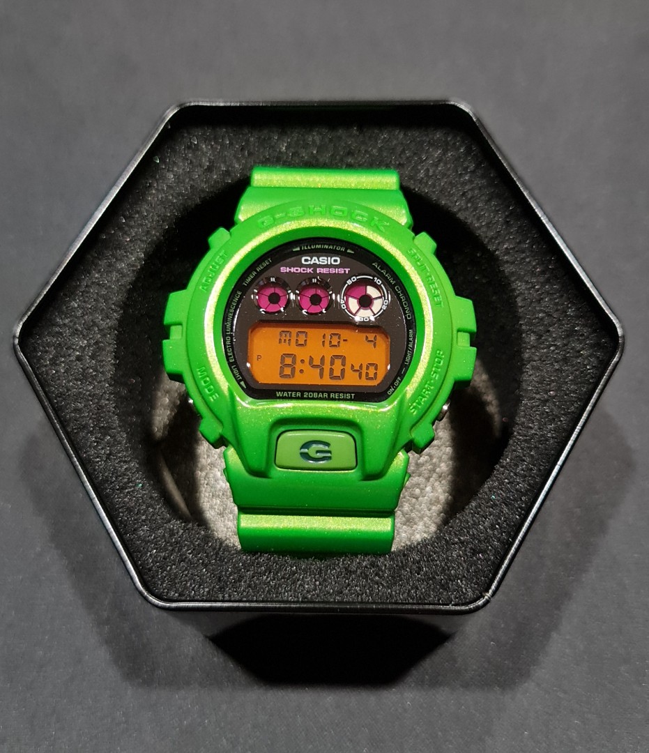 G Shock DW6900 NB3 aka HULK WatchCharts Marketplace