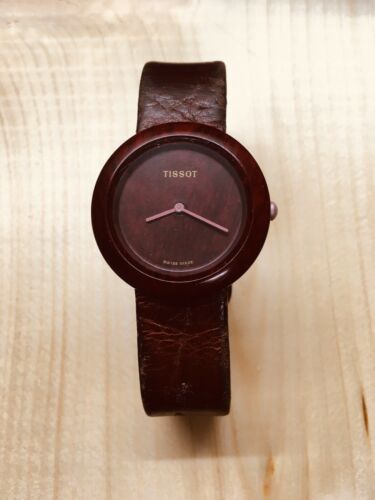 Tissot W150 Woodwatch Holz Damenuhr Batterie ist defekt