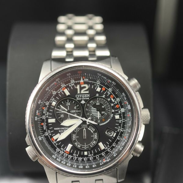 CITIZEN ECO DRIVE GN4WS12G RADIO CONTROLLED CHRONOGRAPH QUARTZ MENS