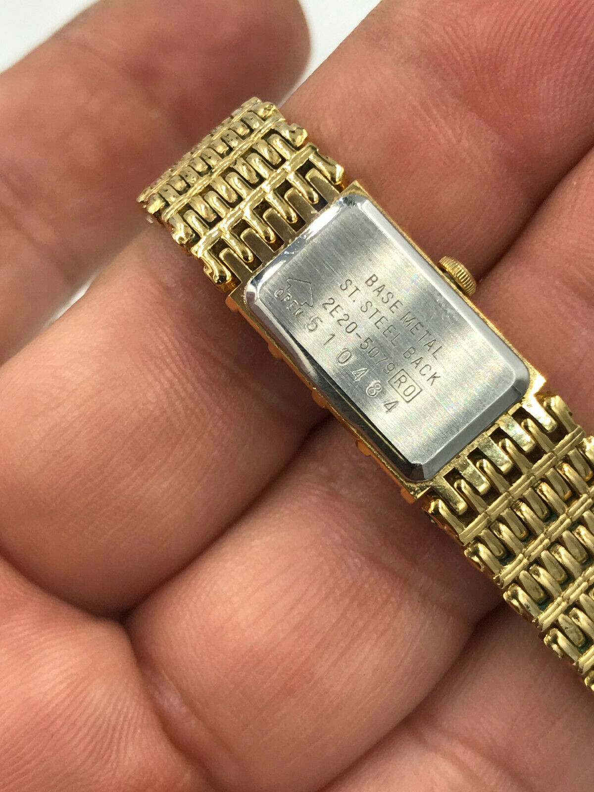 Seiko Watch 2E20-5079 Gold Tone Bracelet Women's Good condition