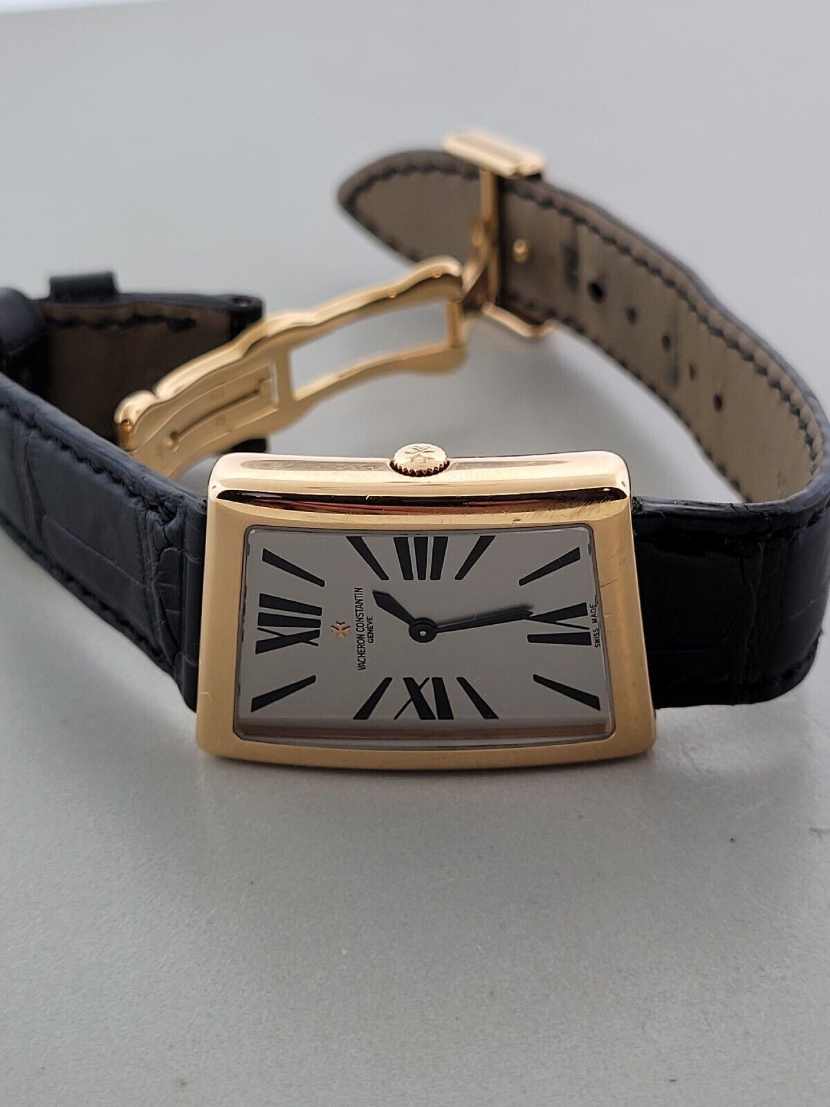 WTS Vacheron Constantin 1972 MCMLXXII Asymmetric 18k Rose Gold