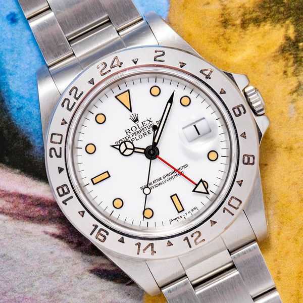1991 Rolex Ref. 16570 Explorer II - Chicchi di Mais | WatchCharts ...