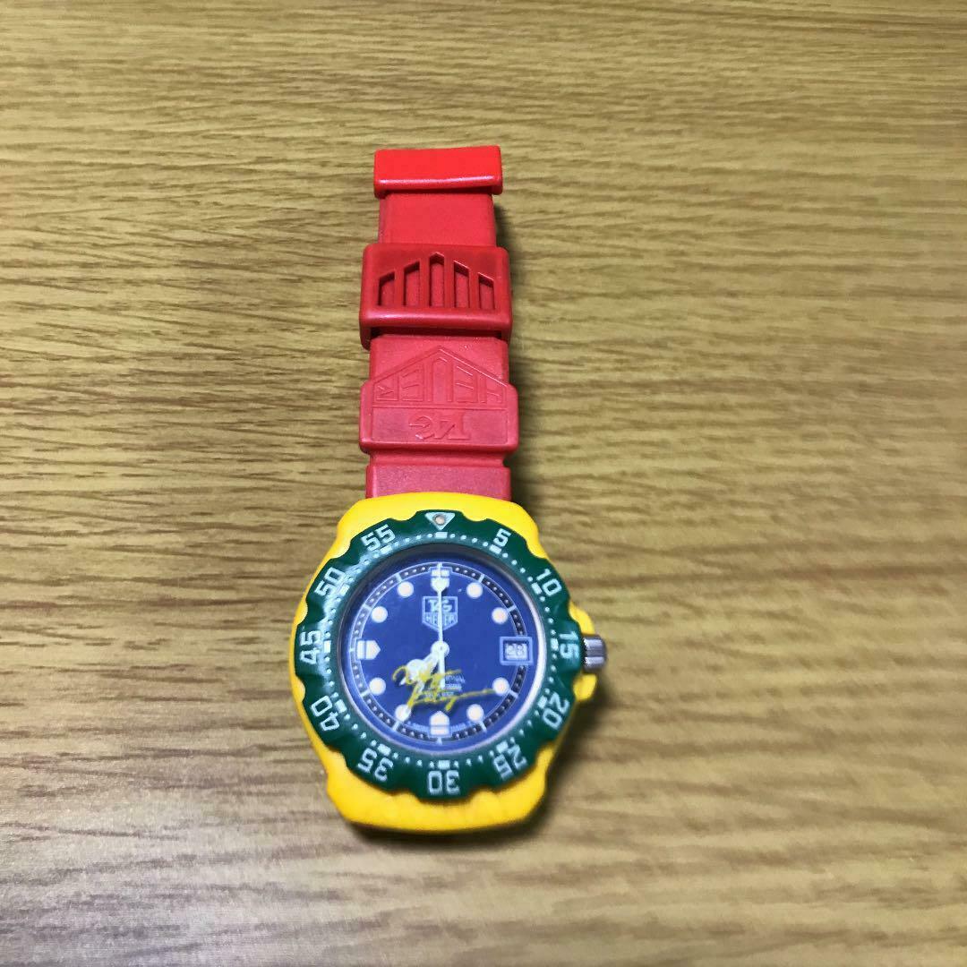 TAG HEUER 376.513 FORMULA1 ブラック イエロー 稼働 TAG HEUER