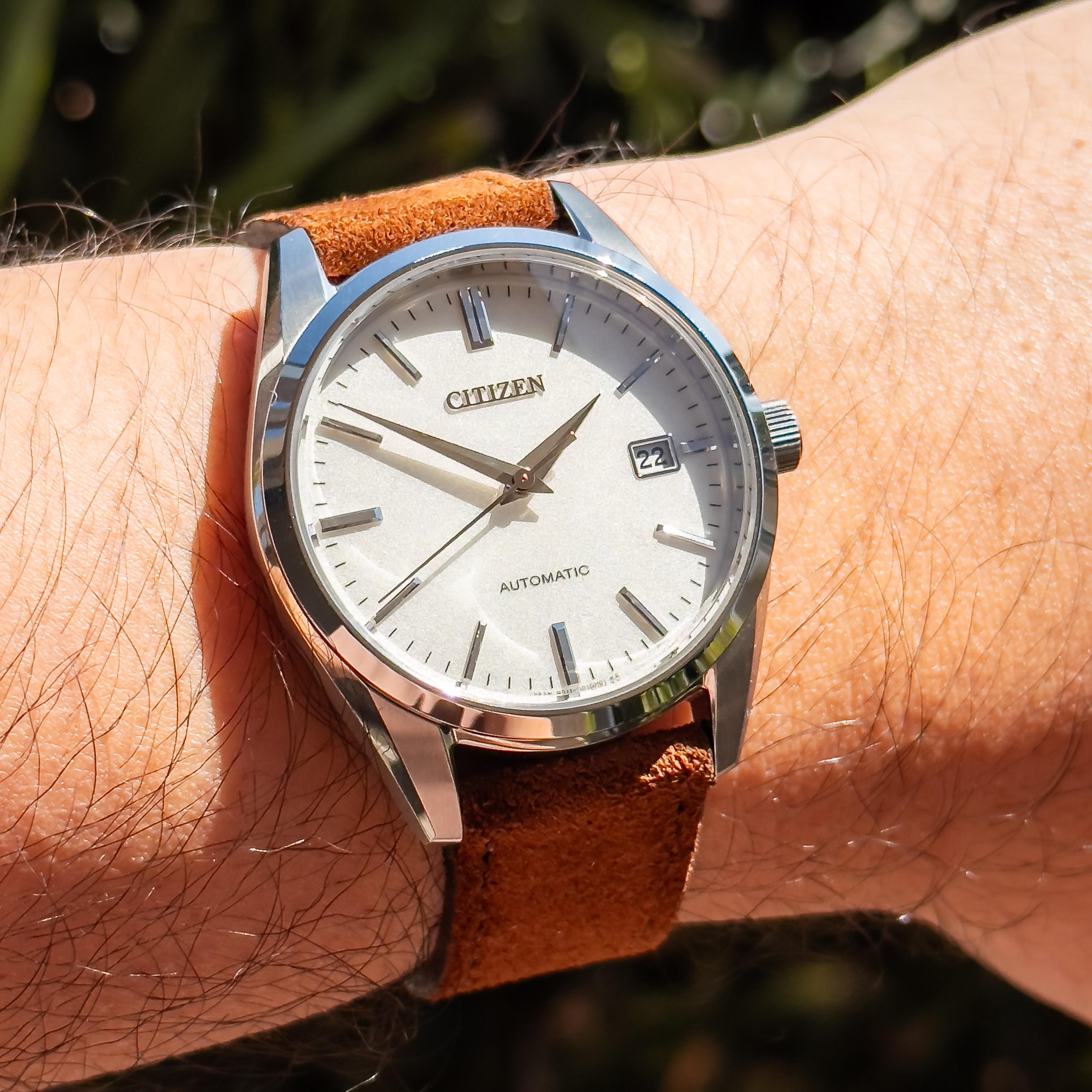 WTS] Citizen NB1060-04A Silver Leaf Lacquer Dial - $495