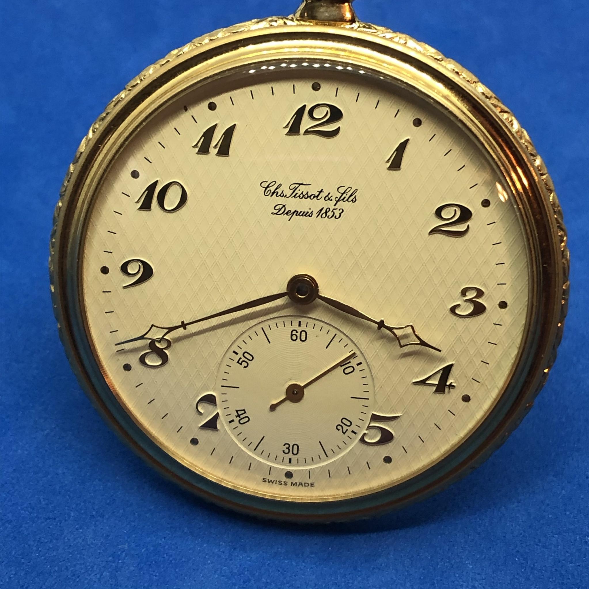 WTS] Chs Tissot & Fils DePuis 1853 (Tissot) 49 mm Pocket