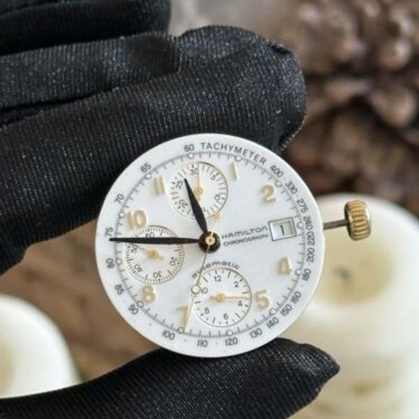 Movimento Orologio Hamilton Valjoux 7750 Chrono 25 Gioielli Movimento Orologio Hamilton Valjoux 7750 Chrono 25 Gioielli