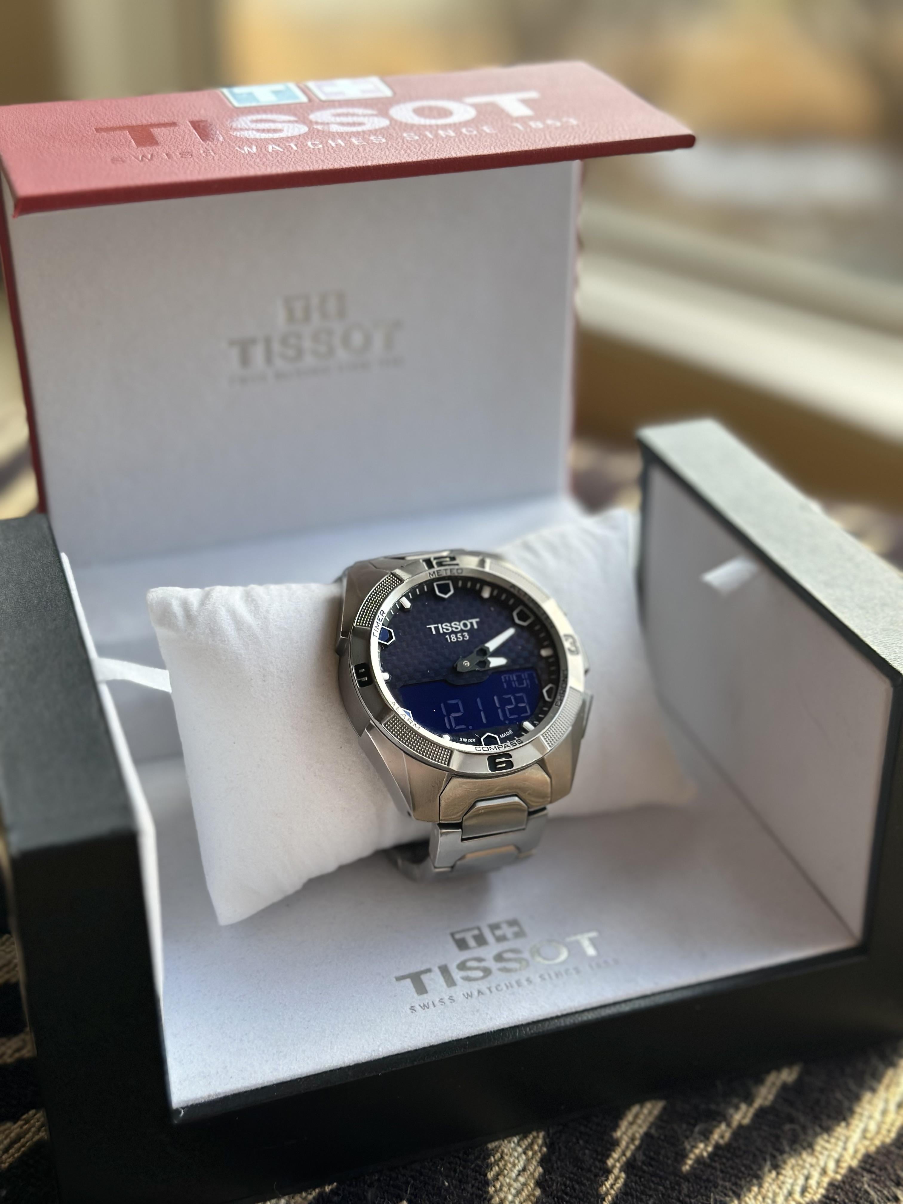 Tissot t touch hotsell expert solar titanium