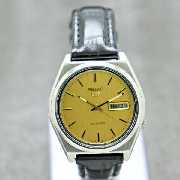 Authentic Seiko 5 Automatic Movement 7009-8761 Japan Made Men's Watch. |  WatchCharts