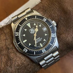 TAG Heuer 2000 973.006 時計 Tag Heuer Professional 2000 200m 973.006 Quartz Mens Watch