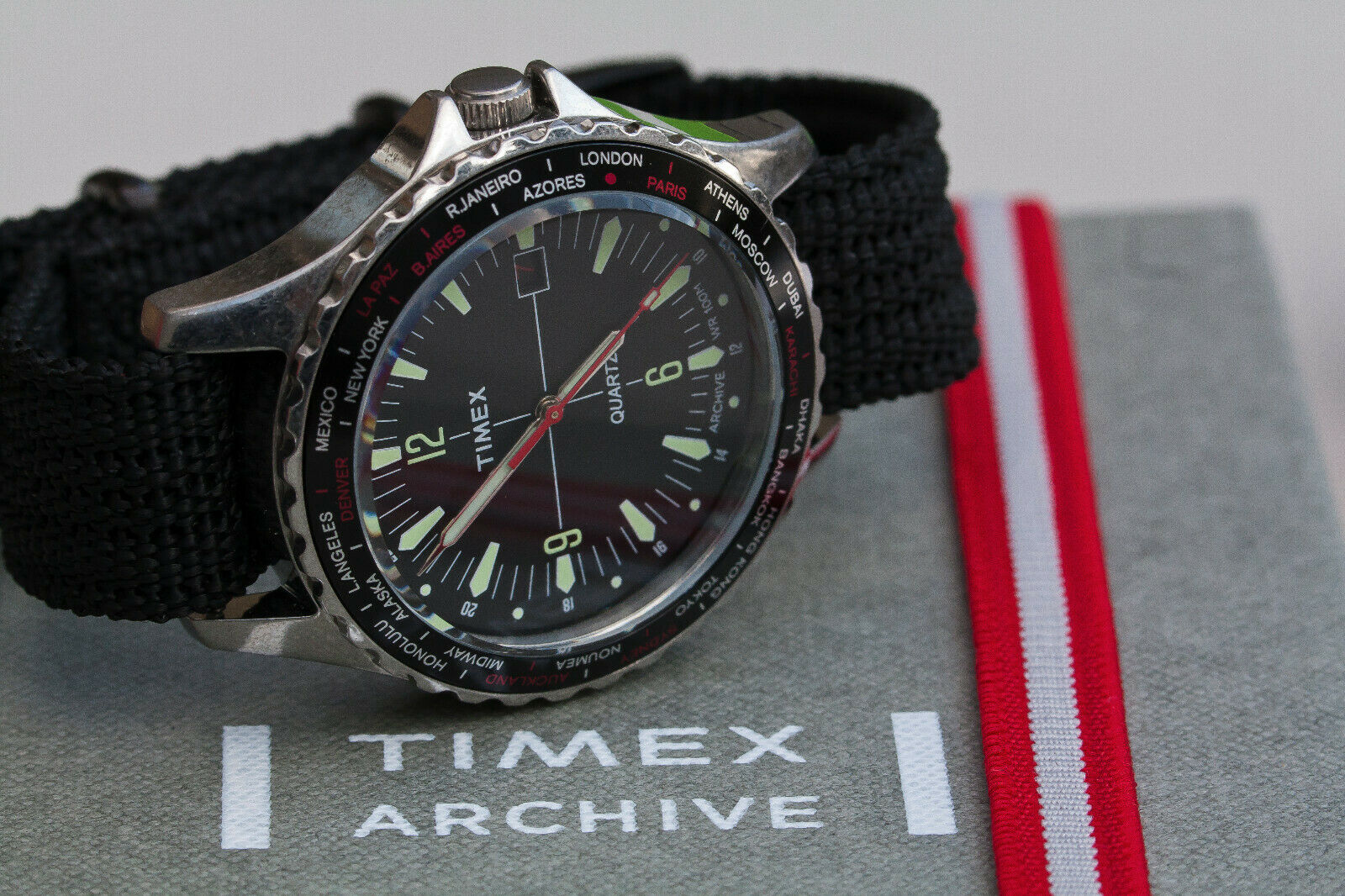 Timex archive navi world time hot sale