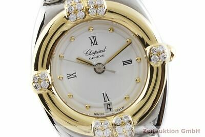 Chopard Gstaad Lady Stahl Gold Damenuhr Diamanten Ref. 32 8128