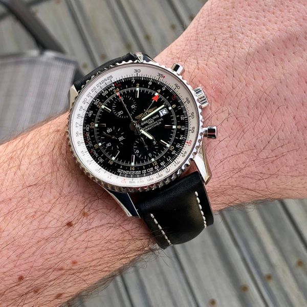 FSOT! Breitling Navitimer A24322 46mm Boxes & Papers 4 straps | WatchCharts