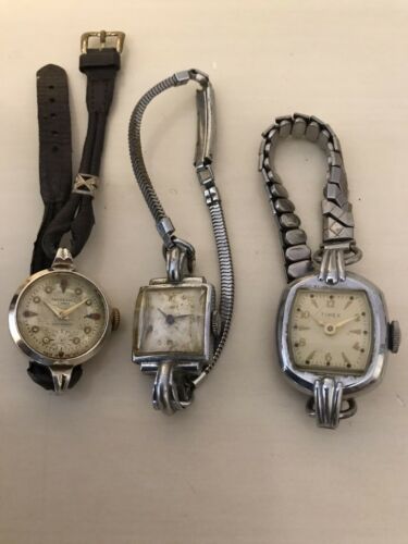 A collection of gents vintage watches including Crystal, Timex, Monument,  Gillex, all mostly Swiss circa 1950/60/70's