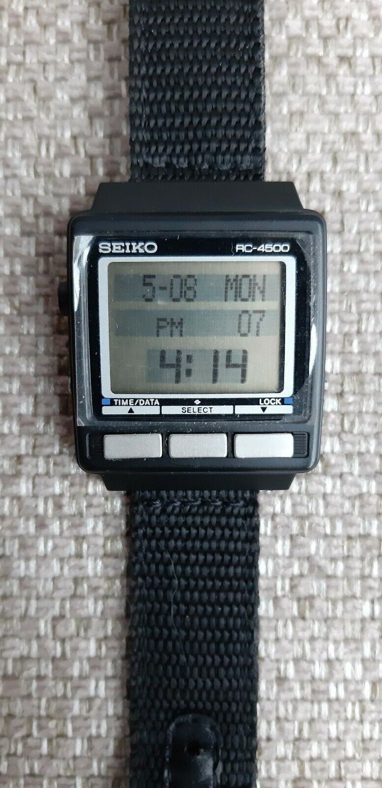 SEIKO RC-4500 PC-Datagraph - RARE Vintage Digital 