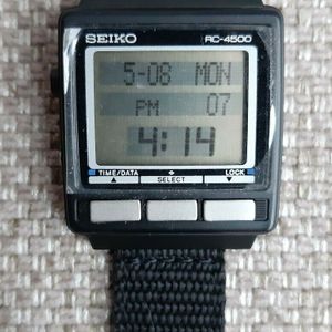 SEIKO RC-4500 PC-Datagraph - RARE Vintage Digital 