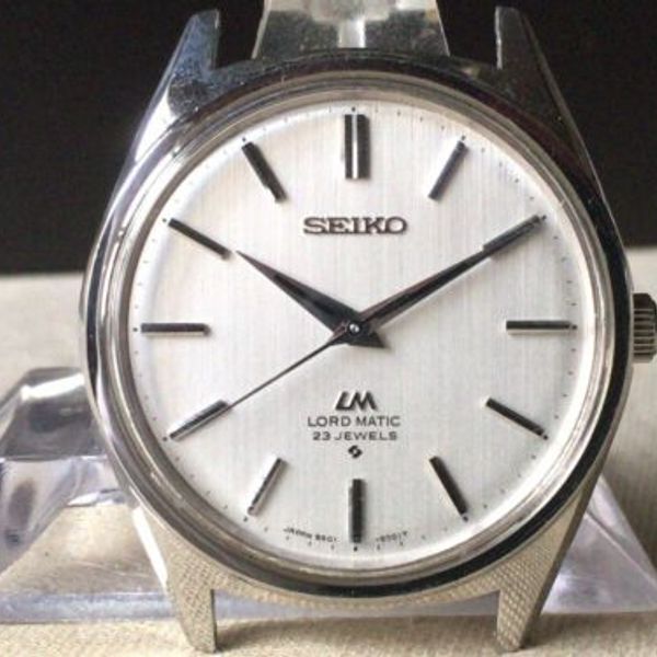 Vintage SEIKO Automatic Watch/ LORD MATIC LM 5601-9000 23J SS 1973 |  WatchCharts