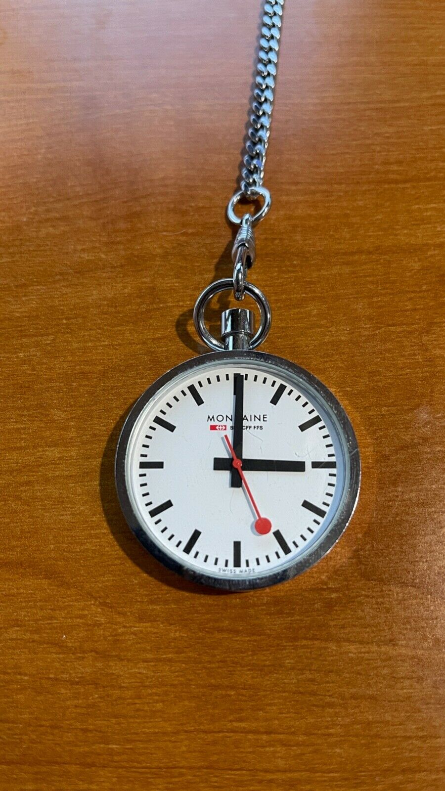 Swiss railway pocket online watch