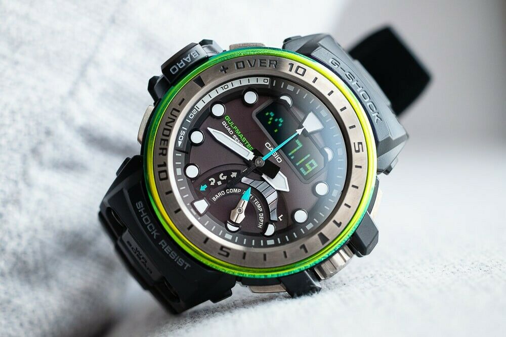 g shock gulfmaster marine blue