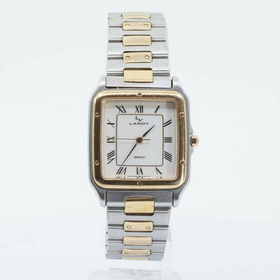 VINTAGE SEIKO LANDY 5P31-5200 MENS WATCH NEW BATTERY JAPAN
