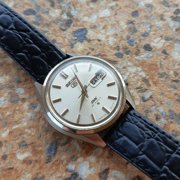 セイコー5DX 6106-7030 25jewels中古稼働品 Vintage Seiko 5 DX 25 Jewels Automatic 6106 7030 October 1967