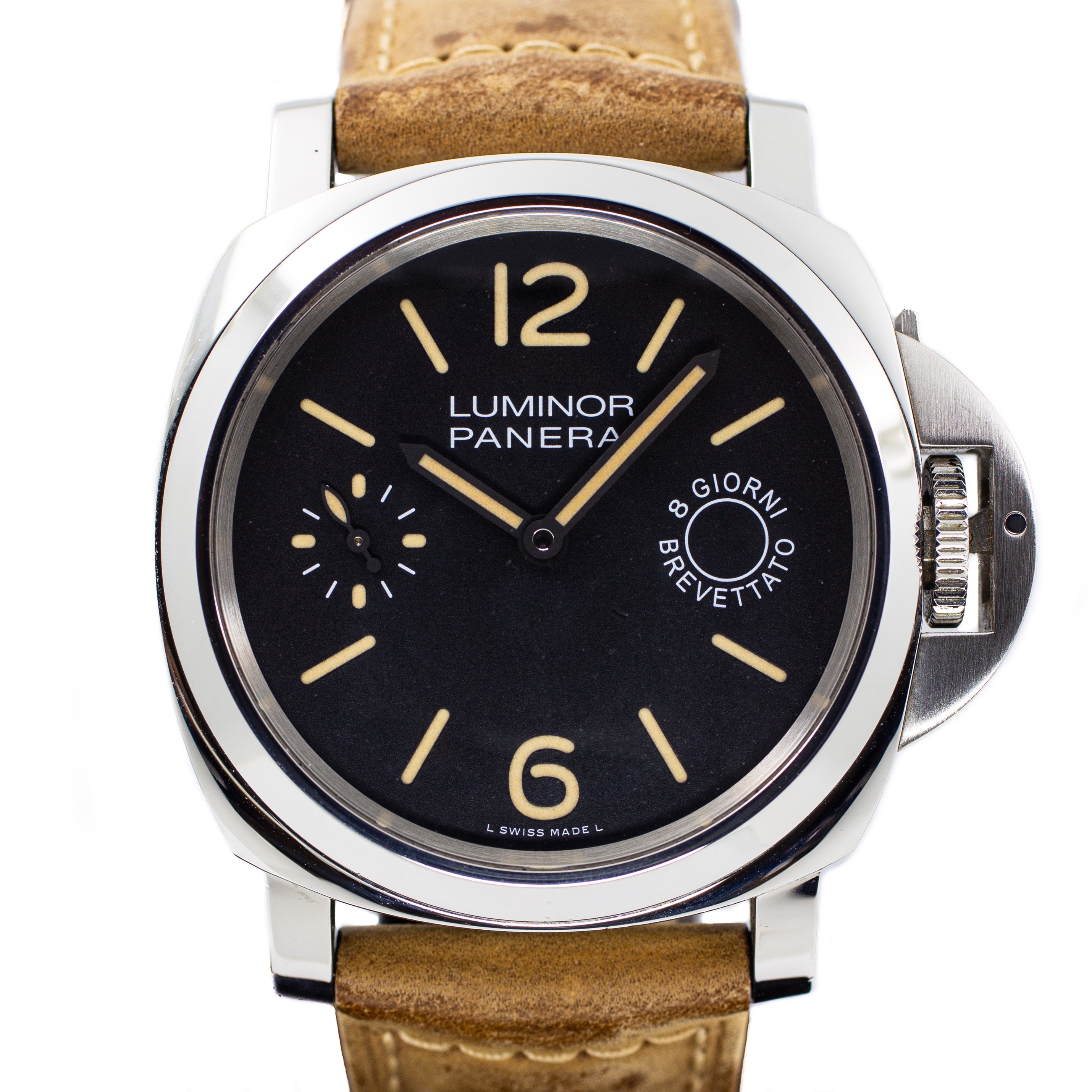 Preowned Panerai Luminor Marina 8 Days Brevettato PAM 590 S